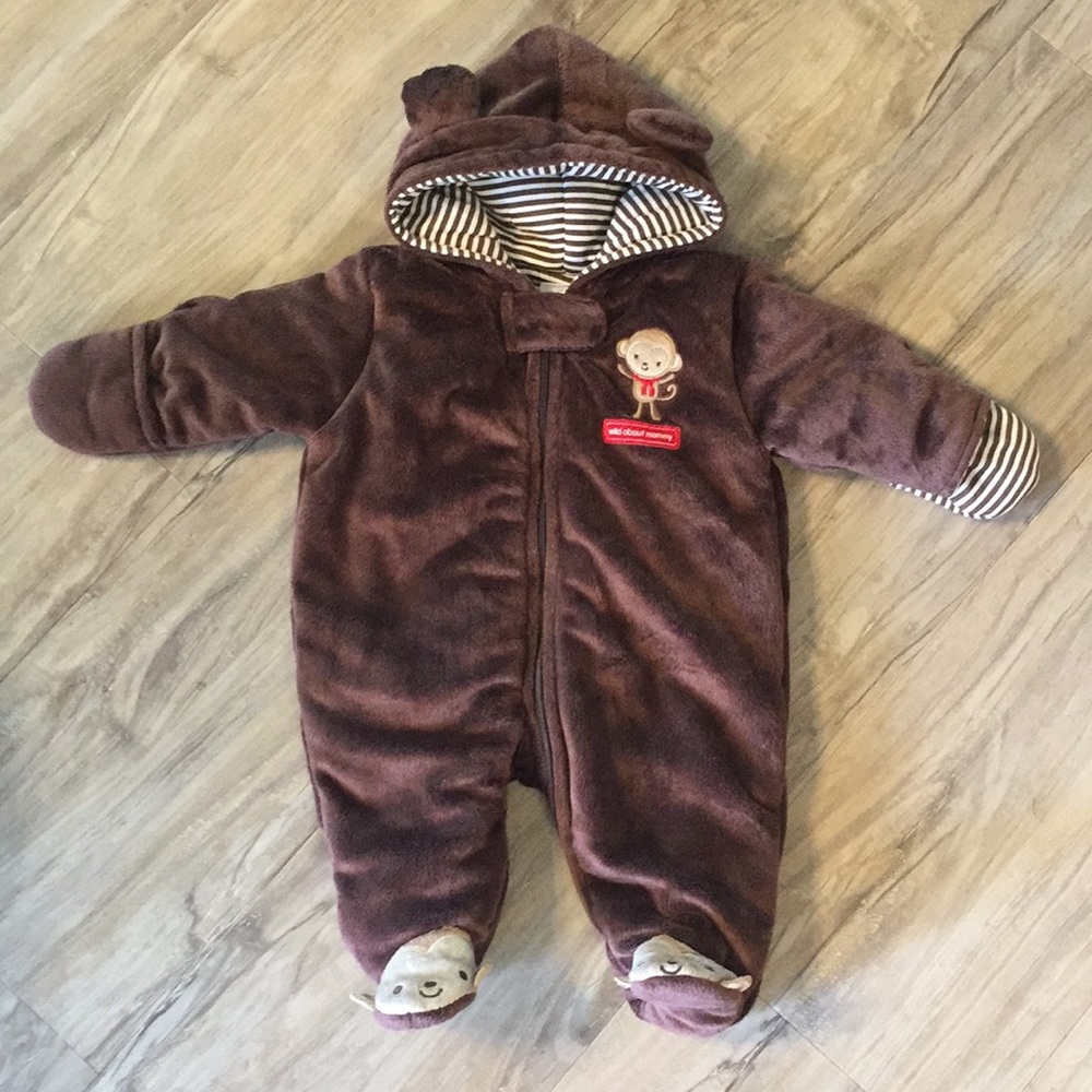 Carter’s {Just one You} hooded fleece bunting